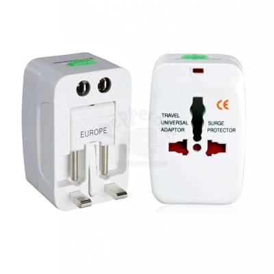 Adaptador de Tomada Universal de Plástico Personalizado