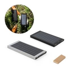 Bateria Portátil Com Painel Solar 8000mah Personalizada