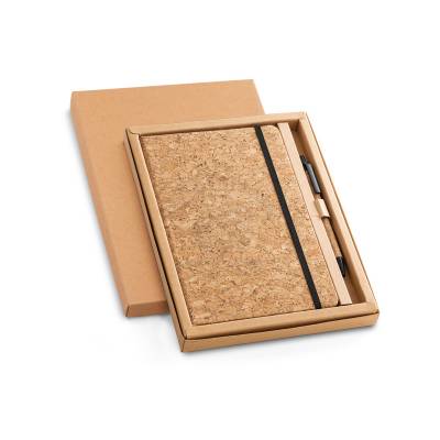 Bloco de Anotação A5 com Caneta Ecológico Personalizado