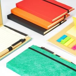 Bloco de Anotações com Autoadesivos e Caneta para Brindes