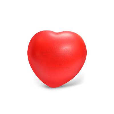 Bolinha Anti-Stress em Formato de Coração Personalizada