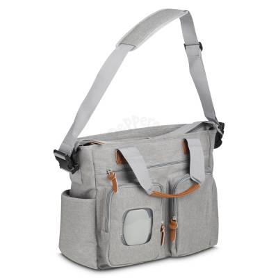 Bolsa Multifuncional em Poliéster com Bolso Térmico 42 cm Personalizada