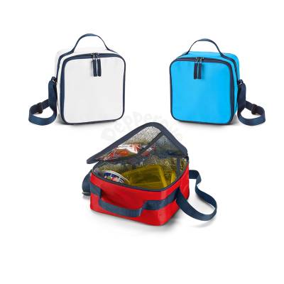 Bolsa Térmica 5 L de 600D Poliéster com Bolso Interior em Tela Mesh e Alça Ajustável Personalizada