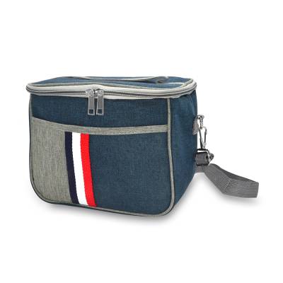 Bolsa Térmica de Nylon 7,6 Litros com Alça Transversal Ajustável e Removível Personalizada