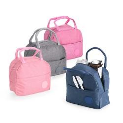 Bolsa Térmica de Poliéster 4 Litros Com Bolso Frontal Personalizada