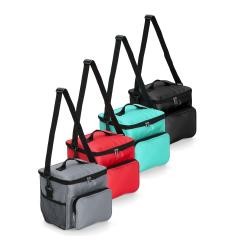 Bolsa Térmica Oxford 11l Com Bolsos Laterais Personalizada
