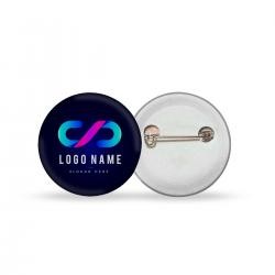 Button de Metal 45mm Personalizado