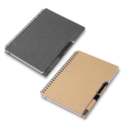 Caderno de Anotações em Papelão Reciclável Personalizado