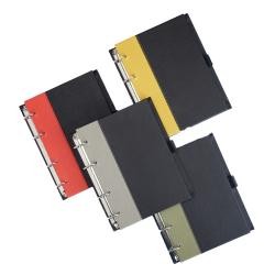 Caderno Fichário de Couro Sintético para Brindes Promocionais