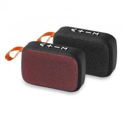 Caixa de Som Bluetooth Com Rádio Fm e Leitor de Cartões Personalizada