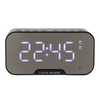 Caixa de Som com Relógio Bluetooth Personalizada