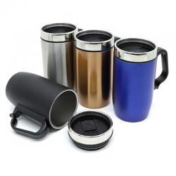 Caneca Térmica de Metal 275ml Com Parede Dupla Personalizada