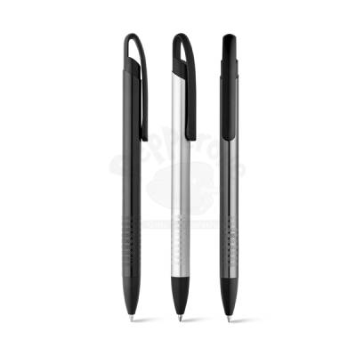 Caneta de Metal com Click e Clip Flexível Personalizada
