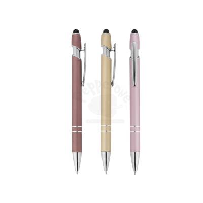 Caneta de Metal com Ponteira Touch Personalizada