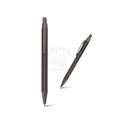 Caneta de Metal com Textura Quadriculada Personalizada