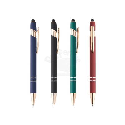 Caneta de Metal com Touch Soft Personalizada