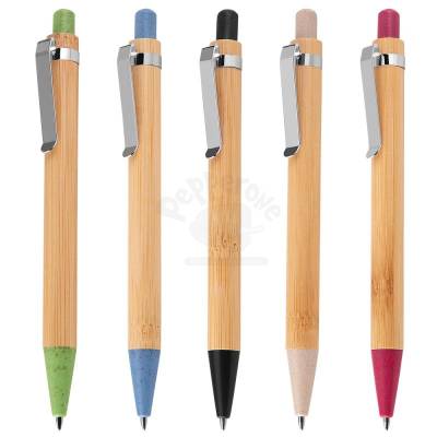 Caneta ecológica de Bambu Personalizada