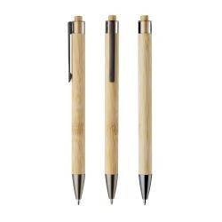 Caneta Em Bambu Personalizado