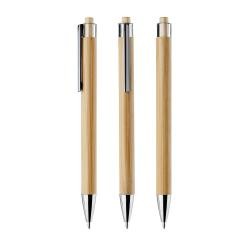 Caneta Em Bambu Personalizável