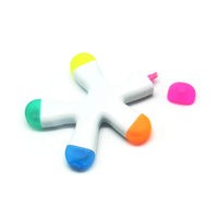 Caneta Marca Texto 5 Cores