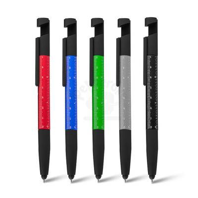 Caneta Metal com Ponteira Touch e Porta Celular Personalizado