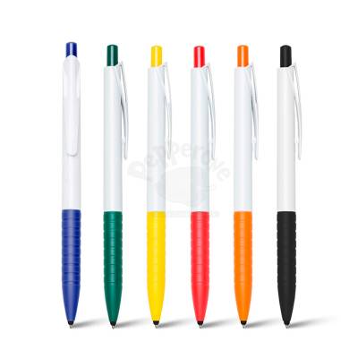 Caneta Plástica com Ponteira Touch Personalizada