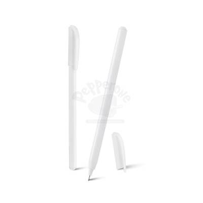 Caneta Plástica com Tampa Personalizada