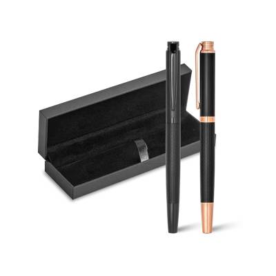 Caneta Roller em Metal com Estojo Personalizada