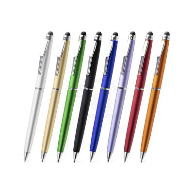 Caneta Touch Esferográfica de Plástico 13,6 cm Personalizada