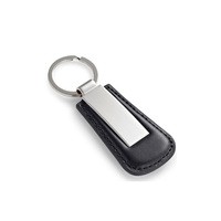 Chaveiro de Couro Com Detalhe Em Metal Personalizado