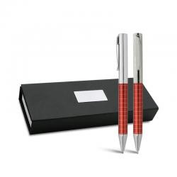 Conjunto Caneta e Lapiseira de Metal Personalizado