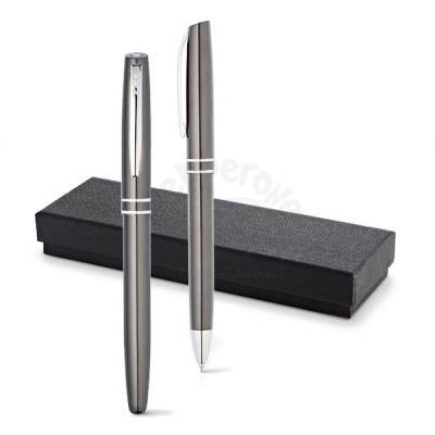 Conjunto de Esferográfica e Roller Ball Personalizada