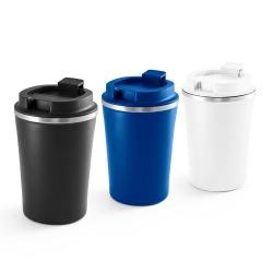 Copo de Viagem de Aço Inox 470 ml com Tampa Personalizado