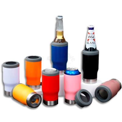 Copo Térmico de Inox 380ml com Abridor Personalizado