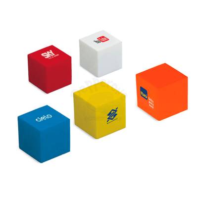 Cubo Anti-Stress de Vinil 4,8 cm Personalizado