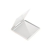 Espelho Portátil Quadrado de Metal 6,5 cm Personalizado