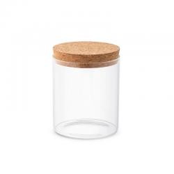 Frasco de Vidro Borosilicato com Tampa de Cortiça 700ml Personalizado