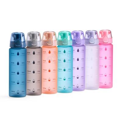 Garrafa Plástica 700ml com Marcador de Horário Personalizada