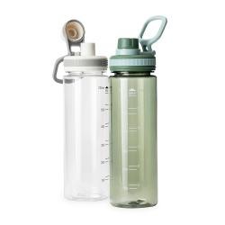 Garrafa Plástica 750ml Com Alça e Tampa Rosqueável Personalizada