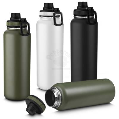 Garrafa Térmica de Aço Inox 1,2L com Alça Personalizada