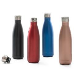 Garrafa Térmica de Aço Inox 540 Ml Com Parede Dupla Personalizada