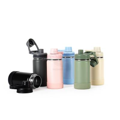 Garrafa Térmica de Inox 350ml com Parede Dupla e Vácuo Personalizada