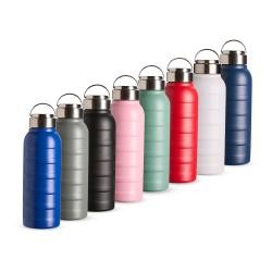 Garrafa Térmica de Inox 950ml Com Parede Dupla e Alça Personalizada