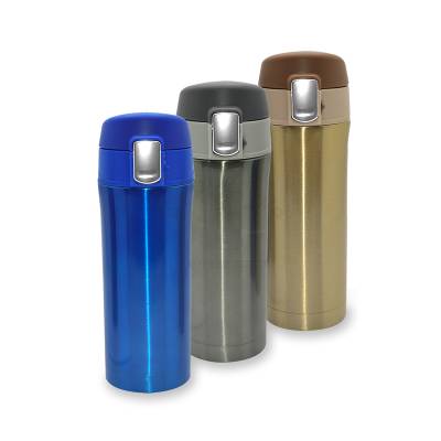 Garrafa Térmica de Metal com Parede Dupla e Interior Inox 350ml Personalizada