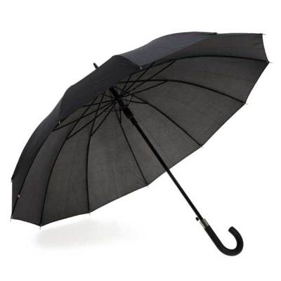 Guarda-Chuva Automático 110 cm 12 Varetas com Haste Metálica e Cabo Emborrachado Personalizado