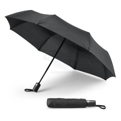 Guarda-Chuva Dobrável Automático em Pongee 190T com Bolsa Personalizado