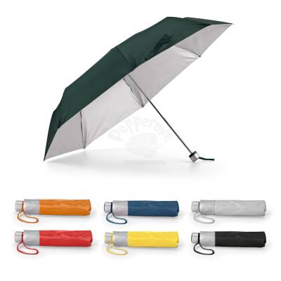 Guarda-Chuva Dobrável de Poliéster 190T com Bolsa Personalizado