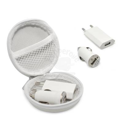 Kit com Carregadores Para Brindes Personalizados