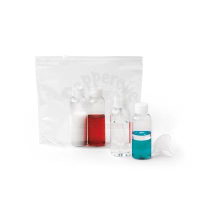 Kit de Viagem com Frascos para Cosméticos Personalizado