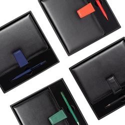 Kit Executivo com Caderno e Caneta de Metal Personalizado